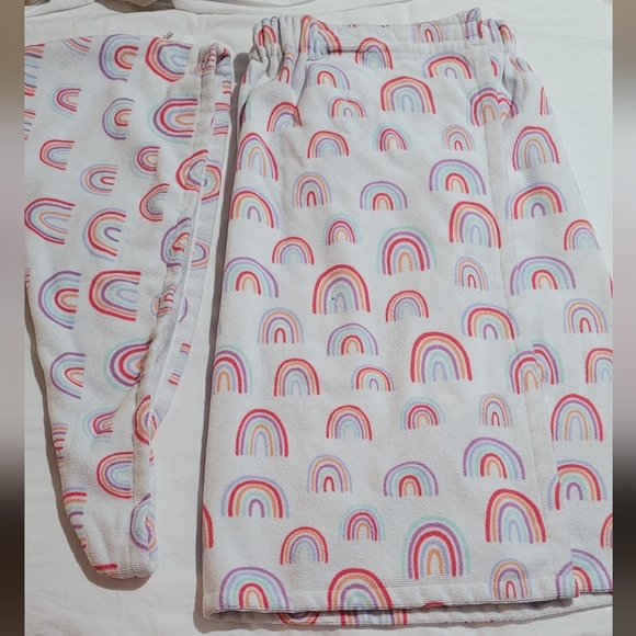 Justice Multicolor Rainbow Robe - Picture 2 of 4